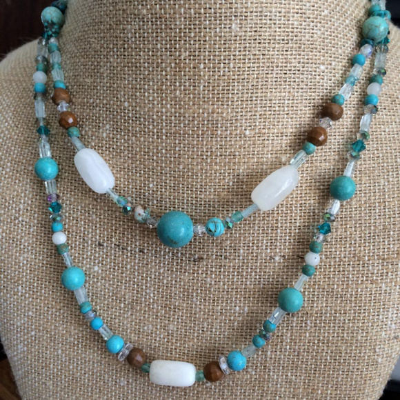 Boho Chic Necklace x2 - Picture 3 of 7